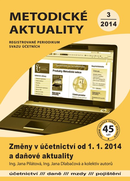 Metodické aktuality Svazu účetních 3/2014