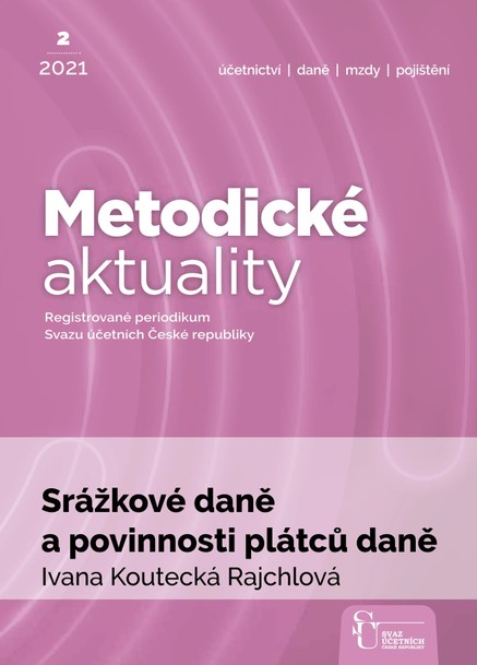 Metodické aktuality Svazu účetních 2/2021