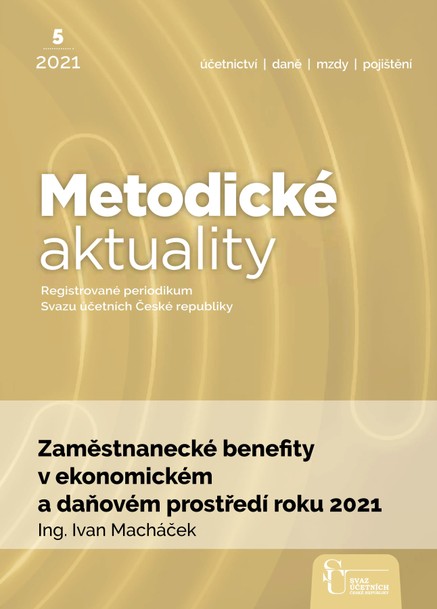 Metodické aktuality Svazu účetních 5/2021