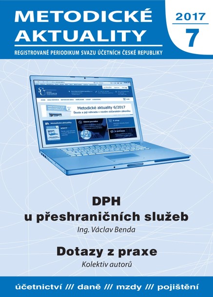 Metodické aktuality Svazu účetních 7/2017