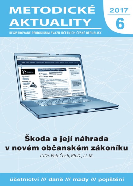 Metodické aktuality Svazu účetních 6/2017