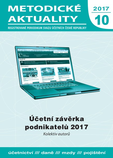 Metodické aktuality Svazu účetních 10/2017
