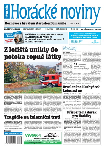 Horácké Noviny Čtvrtek 24.11.2022 č. 047