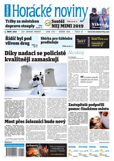 Horácké Noviny Středa 5.2.2020 č. 010