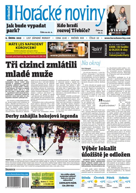 Horácké Noviny Středa 6.2.2019 č. 010