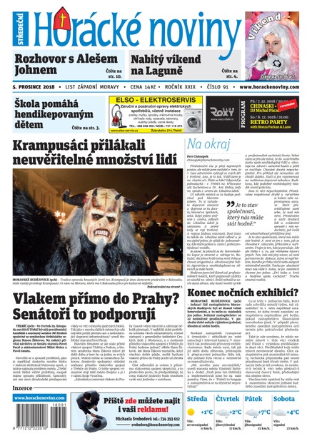 Horácké Noviny Středa 5.12.2018 č. 091