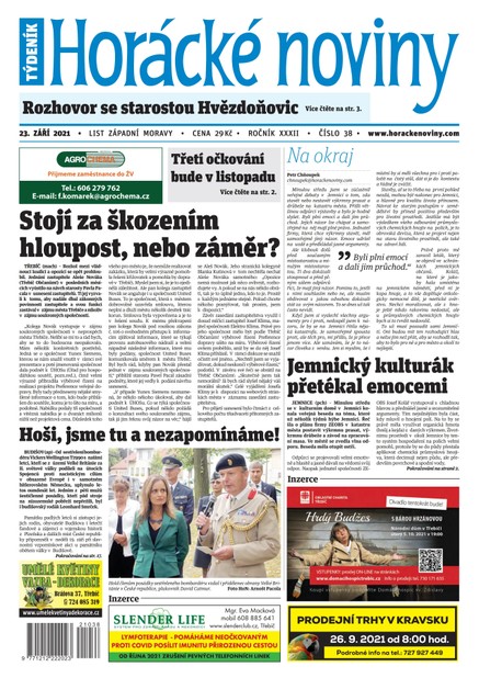 Horácké Noviny Čtvrtek  23.9.2021 č.038