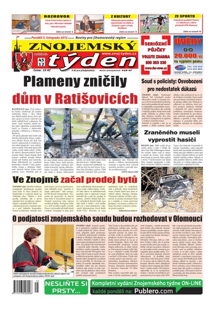 Znojemský týden Znojemský týden 45 - 2012