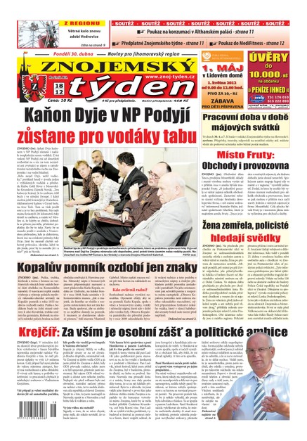 Znojemský týden Znojemský týden 18 - 2012
