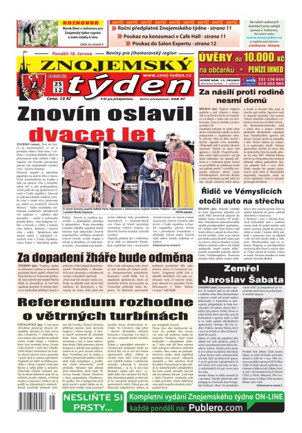 Znojemský týden Znojemský týden 25 - 2012