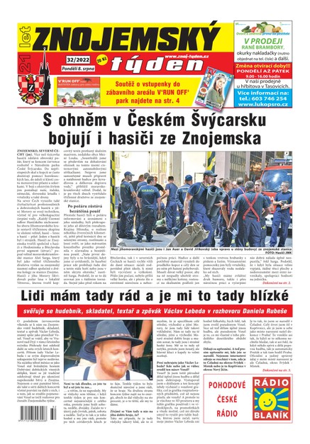 Znojemský týden Znojemský týden 32/2022