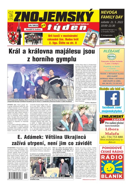 Znojemský týden Znojemský týden 19/2022