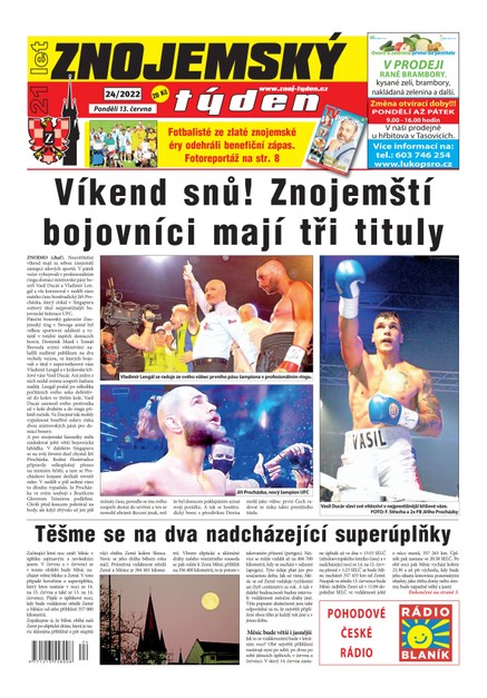 Znojemský týden Znojemský týden 24/2022