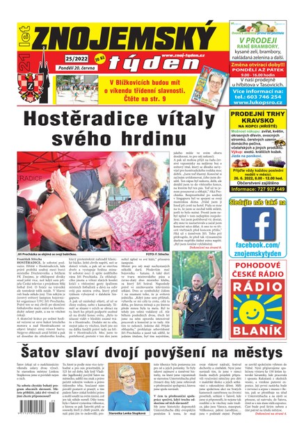 Znojemský týden Znojemský týden 25/2022