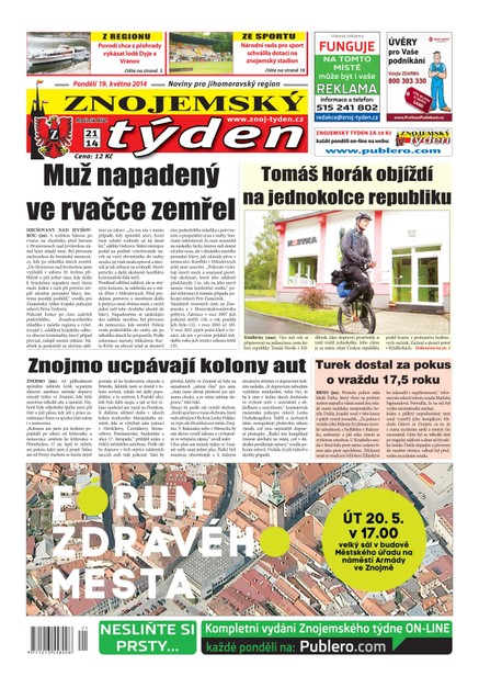 Znojemský týden Znojemský týden č. 21 / 2014