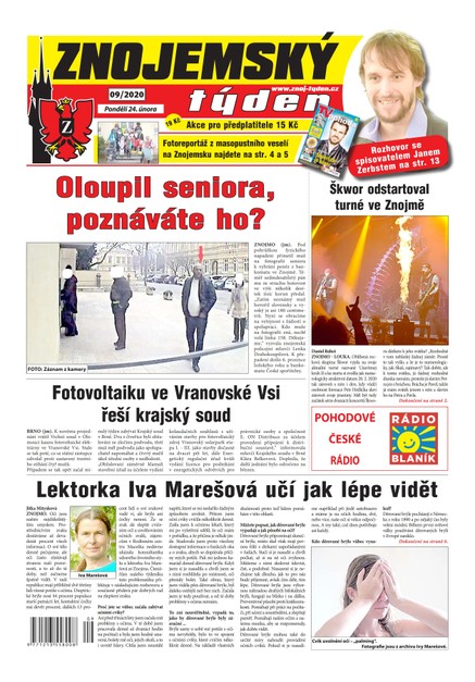Znojemský týden Znojemský týden 09/2020