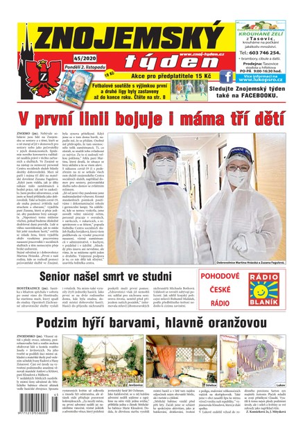 Znojemský týden Znojemský týden 45/2020