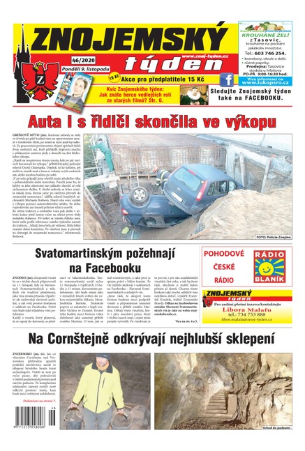 Znojemský týden Znojemský týden 46/2020