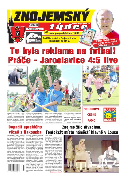 Znojemský týden Znojemský týden 35/2020