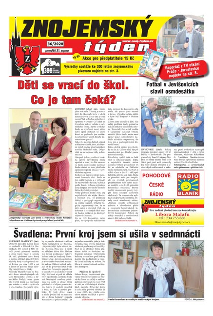 Znojemský týden Znojemský týden 36/2020