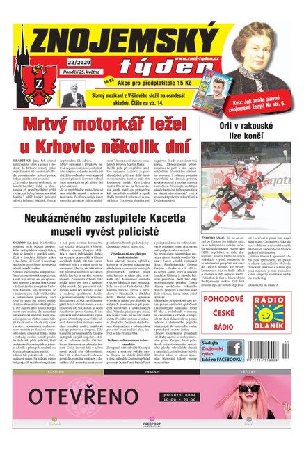 Znojemský týden Znojemský týden 22/2020