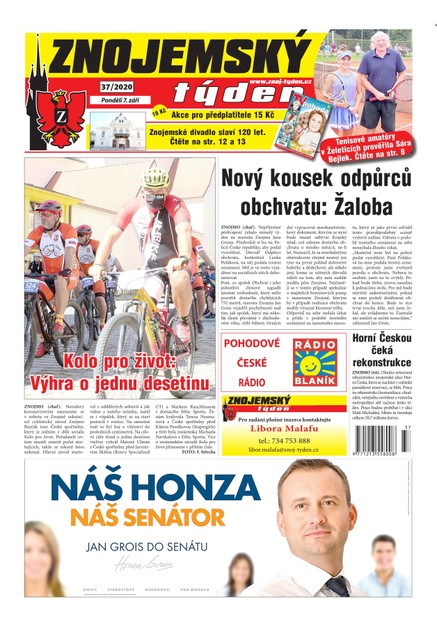 Znojemský týden Znojemský týden 37/2020