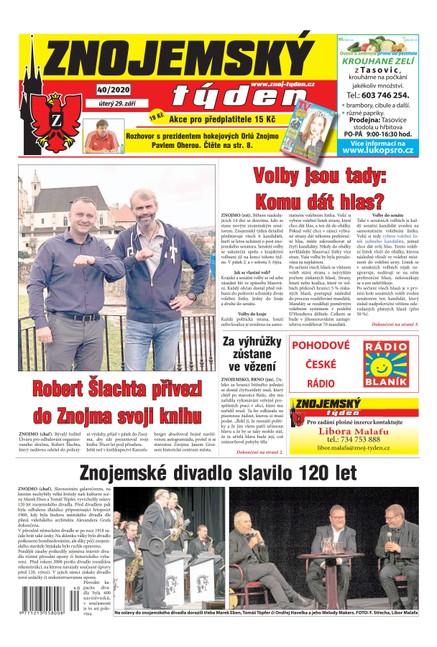 Znojemský týden Znojemský týden 40/2020