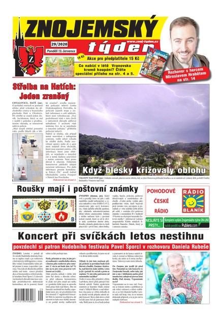 Znojemský týden Znojemský týden 29/2020