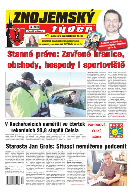 Znojemský týden Znojemský týden 12/2020