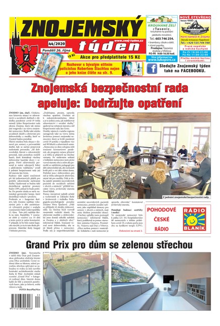 Znojemský týden Znojemský týden 44/2020
