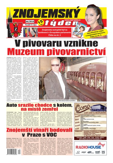 Znojemský týden Znojemský týden 44/2016