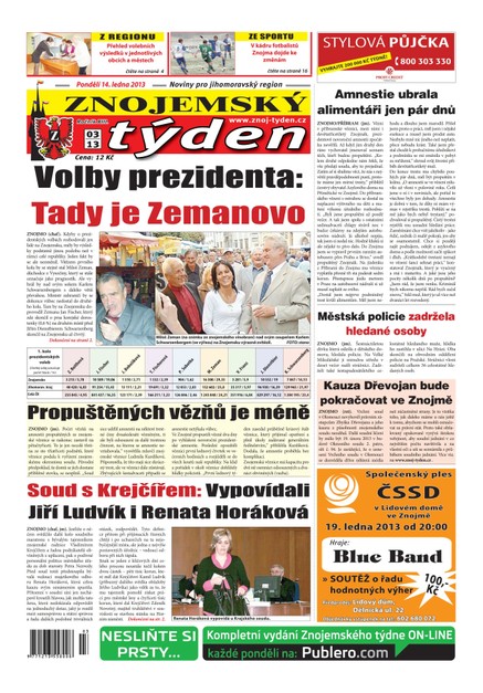Znojemský týden Znojemský týden 03 - 2013