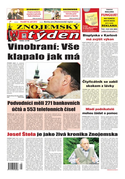 Znojemský týden Znojemský týden 38 - 2013