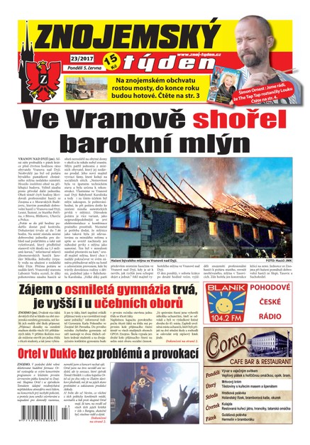 Znojemský týden Znojemský týden 23/2017