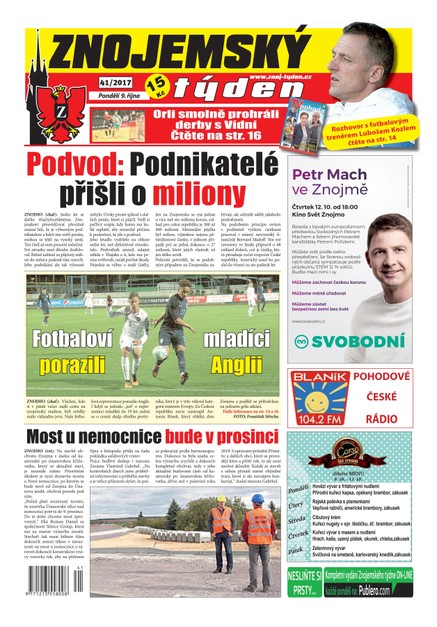 Znojemský týden Znojemský týden 41/2017