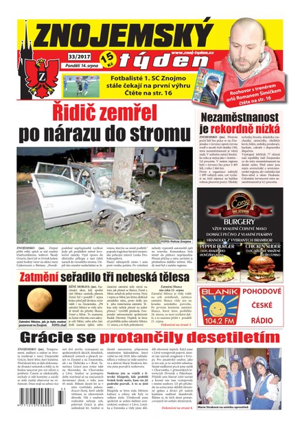 Znojemský týden Znojemský týden 33/2017
