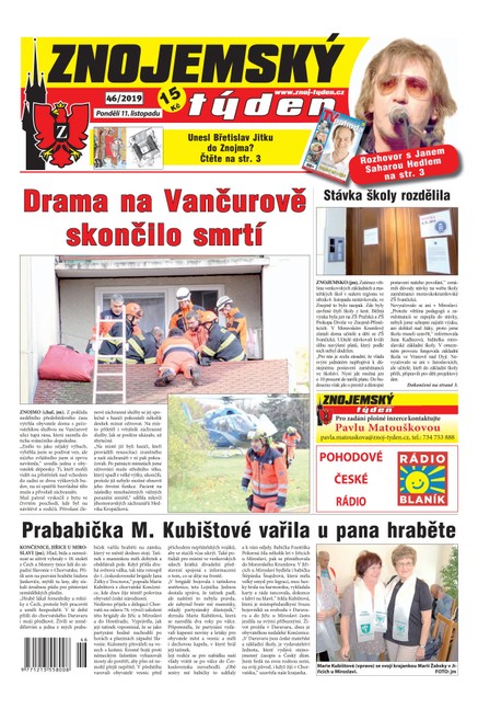 Znojemský týden Znojemský týden 46/2019