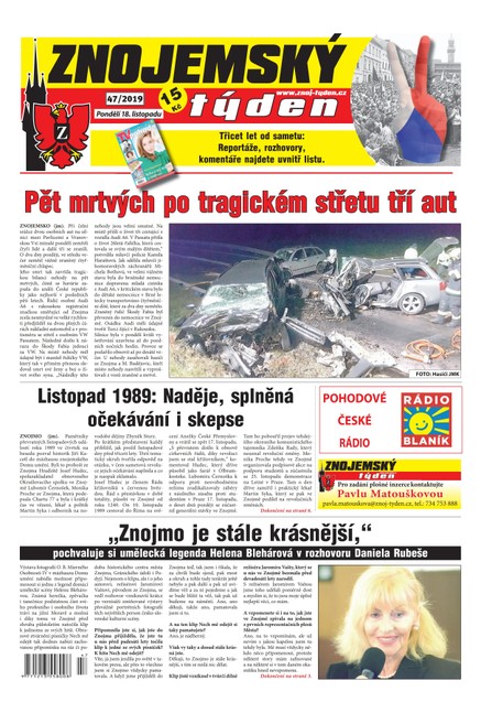 Znojemský týden Znojemský týden 47/2019