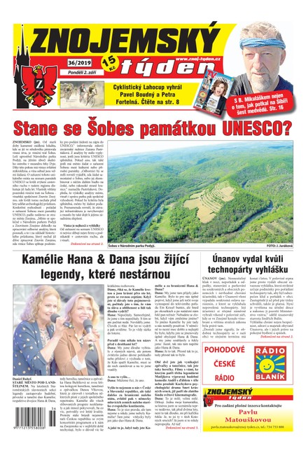 Znojemský týden Znojemský týden 36/2019