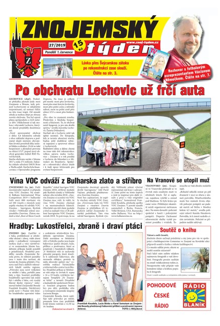 Znojemský týden Znojemský týden 27/2019