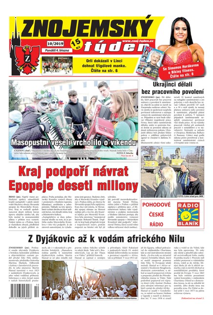 Znojemský týden Znojemský týden 10/2019