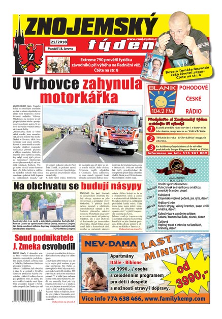 Znojemský týden Znojemský týden 25/2018