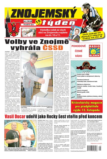 Znojemský týden Znojemský týden 41/2018