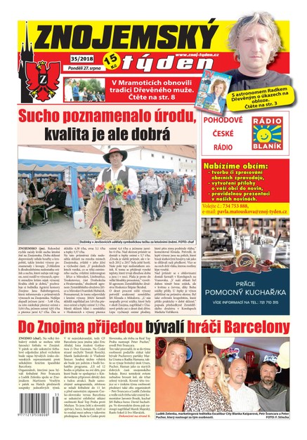 Znojemský týden Znojemský týden 35/2018