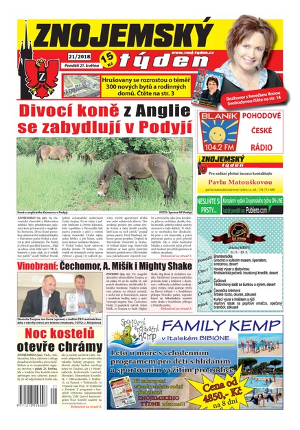 Znojemský týden Znojemský týden 21/2018