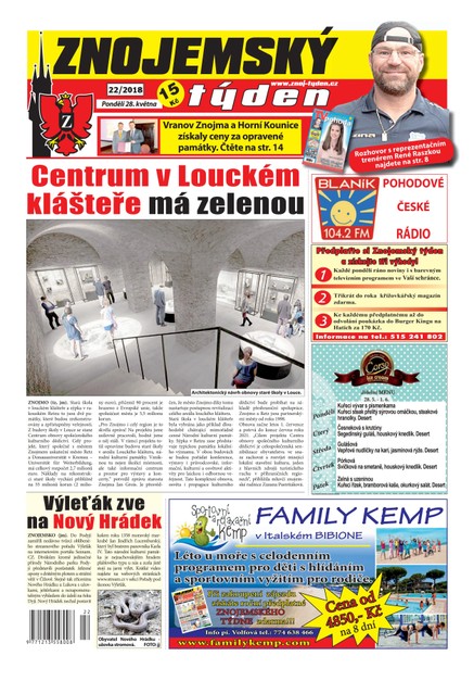 Znojemský týden Znojemský týden 22/2018