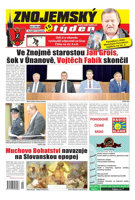 Znojemský týden Znojemský týden 45/2018