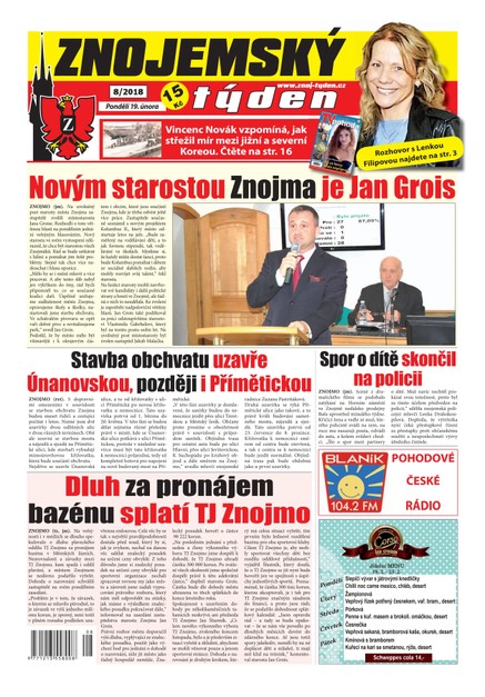 Znojemský týden Znojemský týden 08/2018