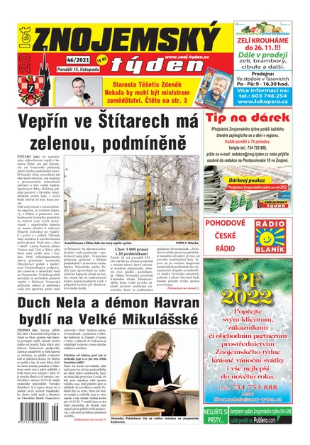 Znojemský týden Znojemský týden 46/2021