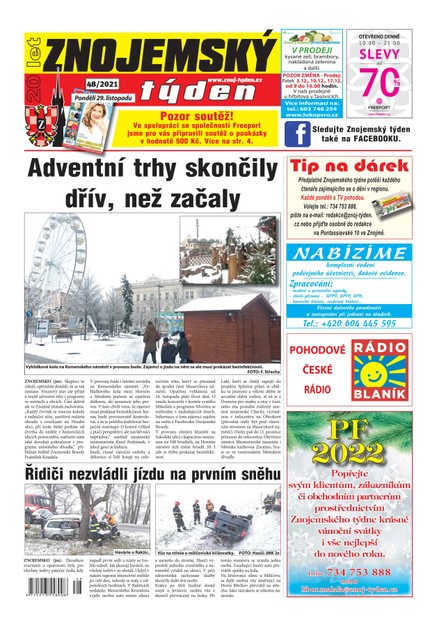 Znojemský týden Znojemský týden 48/2021